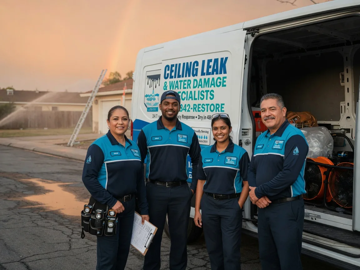 Ceiling Leak Cleanup company in Portland, PA